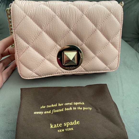 Authentic Kate Spade quilted leather bag - Picture 2 of 5